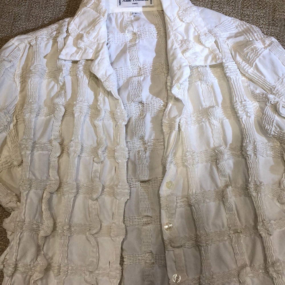 Anne Fontaine white blouse